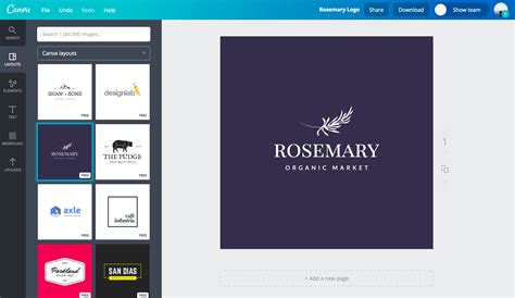 canva logo maker.